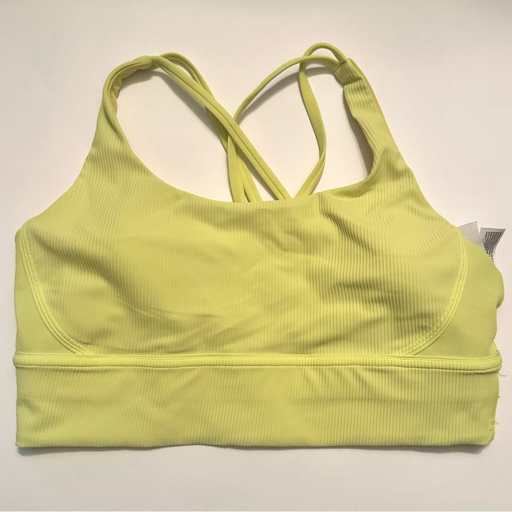 Lululemon Lime Green Women's Sports Bra